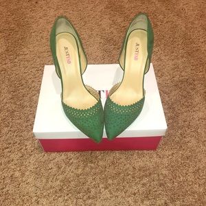 Green Suede Shoes